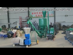 Granule animal d'alimentation de ton du cheval 1 de canard de porc de chèvre de poulet de canard de volaille de bétail faisant la machine de moulin