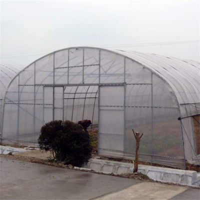 Poly serre chaude de tunnel d'envergure de PE de film de coût bas simple de la serre chaude TUV