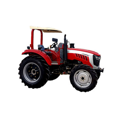 Tracteur agricole de direction hydraulique 100HP 4x4 Mini Tractor de ferme