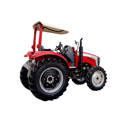 Tracteur agricole de direction hydraulique 100HP 4x4 Mini Tractor de ferme