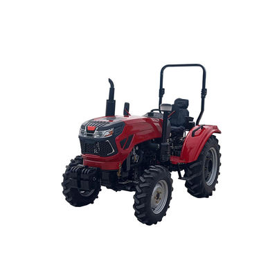 tracteur bleu agricole de 4 roues du tracteur 60hp de la ferme 4wd avec des pièces