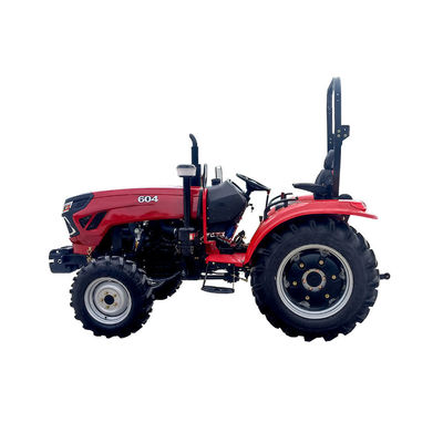 tracteur bleu agricole de 4 roues du tracteur 60hp de la ferme 4wd avec des pièces