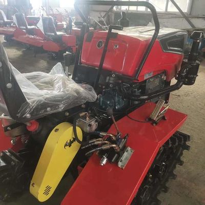 Puissances en chevaux agricoles Mini Tractor With Farming Implements du tracteur aux chenilles 4WD 25