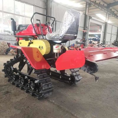 Puissances en chevaux agricoles Mini Tractor With Farming Implements du tracteur aux chenilles 4WD 25