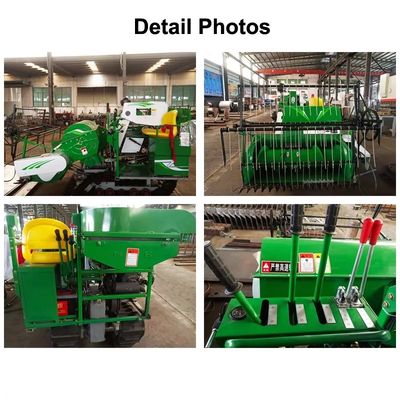 CE Mini Harvester Kubota Rice Harvester standard avec de doubles coupeurs