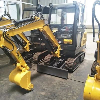 Petit bêcheur micro électrique flexible 2000kg petit Digger Machine