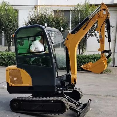 Petite excavatrice flexible Anti Collision Micro Digger Machine de chenille