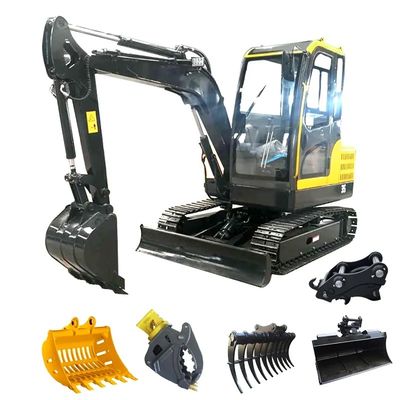 excavatrice Hydraulic Energy Saving Mini Powerful de chenille de 2800mm