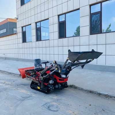 800 talle du tracteur 25hp Mini Crawler Tractor For Rotary de ferme de chenille de kilogramme