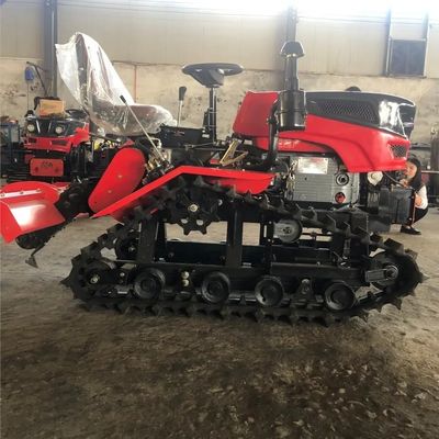 800 talle du tracteur 25hp Mini Crawler Tractor For Rotary de ferme de chenille de kilogramme