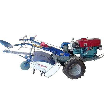 Vitesse d'inversion Mini Two Wheel Tractor Compact 8hp flexible Mini Tractor