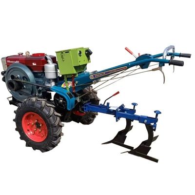 tracteur de marche 18hp Mini Diesel Walking Hand Tractor 16hp de la ferme 12hp