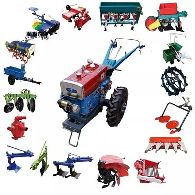 Vitesse d'inversion Mini Two Wheel Tractor Compact 8hp flexible Mini Tractor