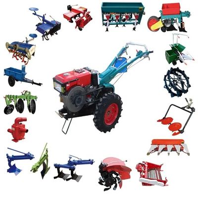 Vitesse d'inversion Mini Two Wheel Tractor Compact 8hp flexible Mini Tractor